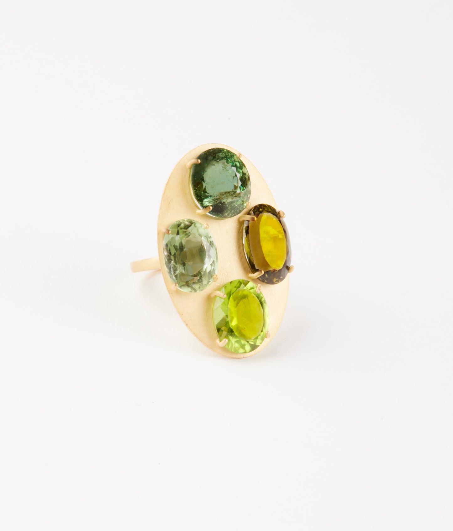 Green Tourmaline Ring