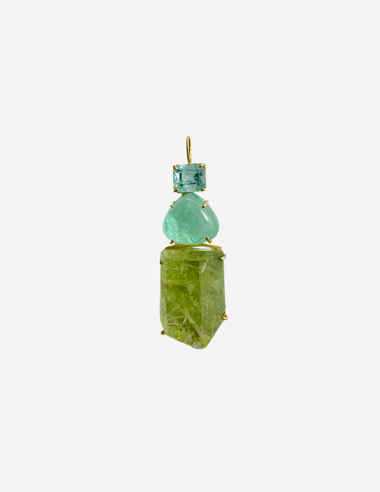 Tourmalines & Beryl Pendant