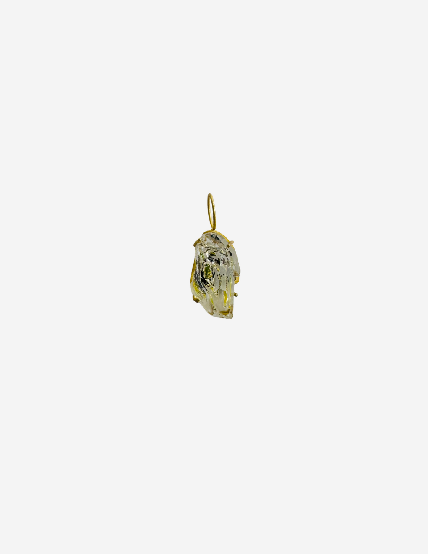Rudilated Quartz Pendant