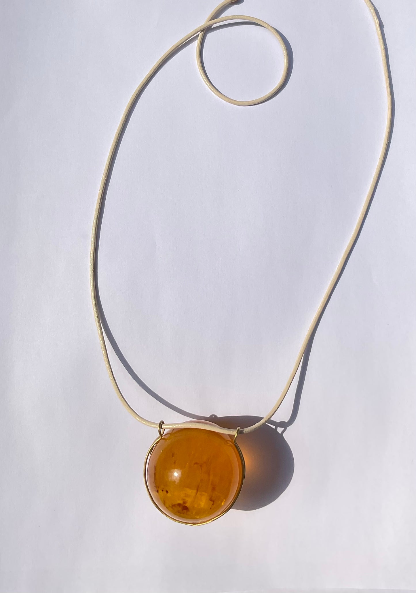 Yellow Fluorite Healing Sphere with Mica