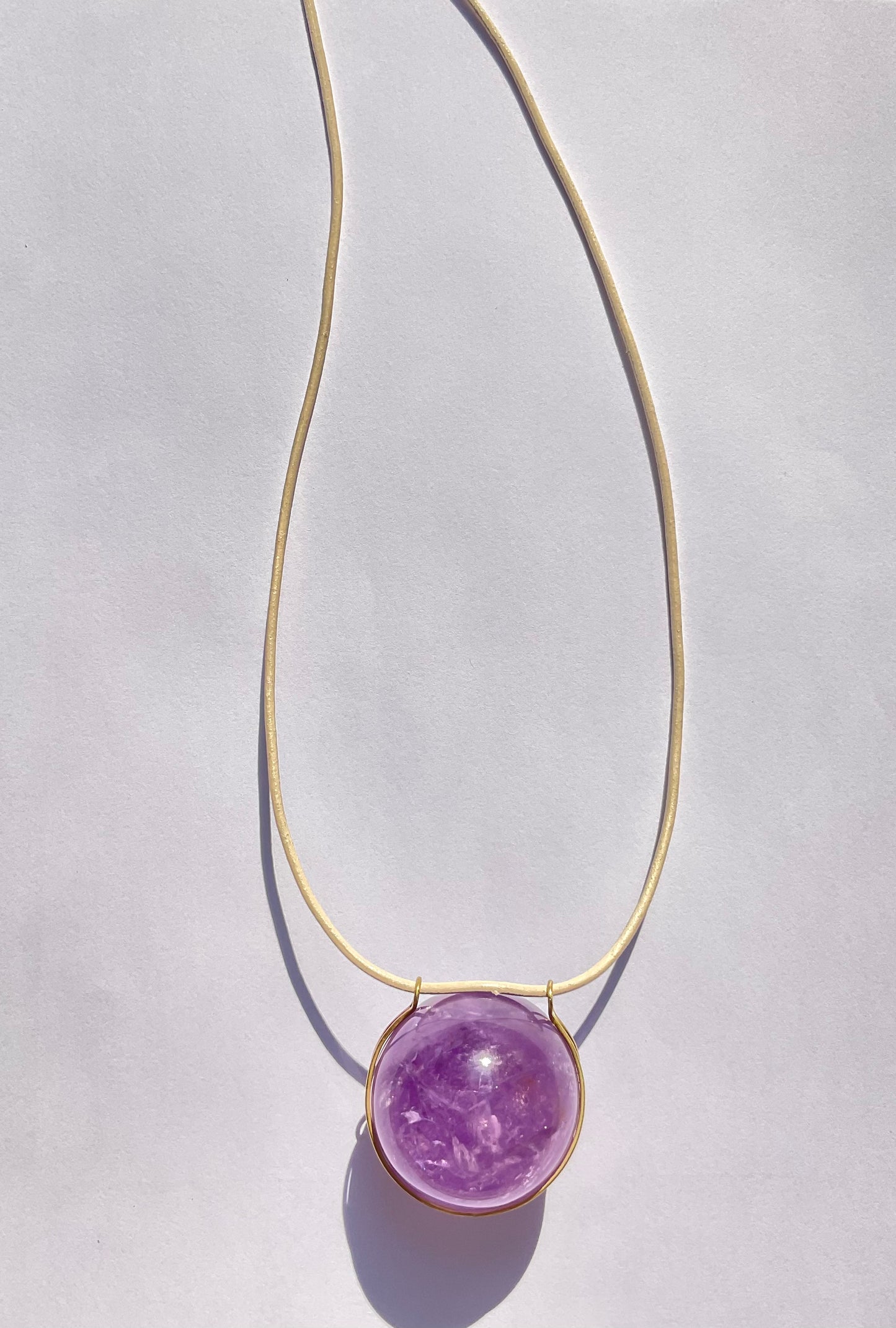 Lavender Amethyst Healing Sphere