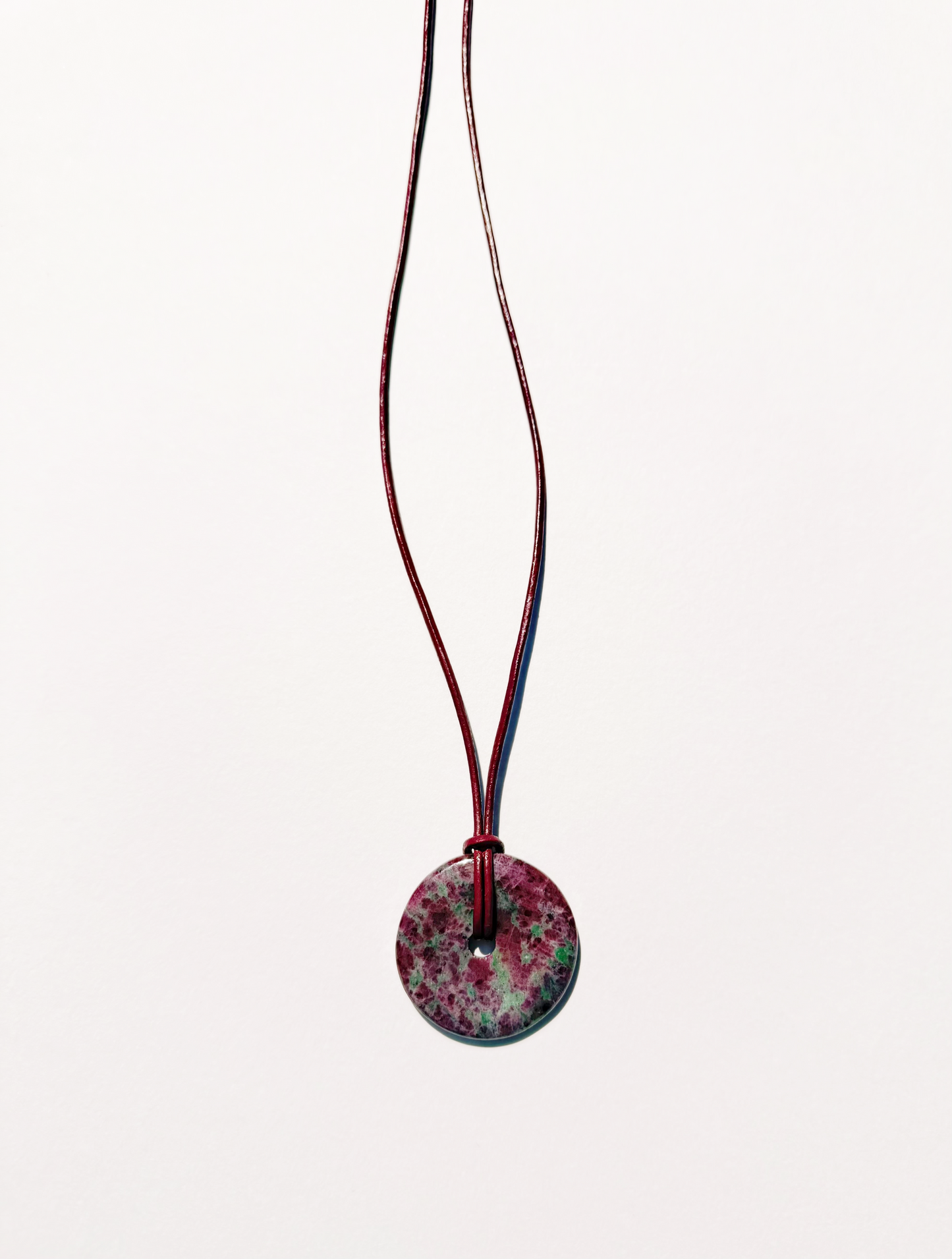 Ruby in Kyanite Necklace