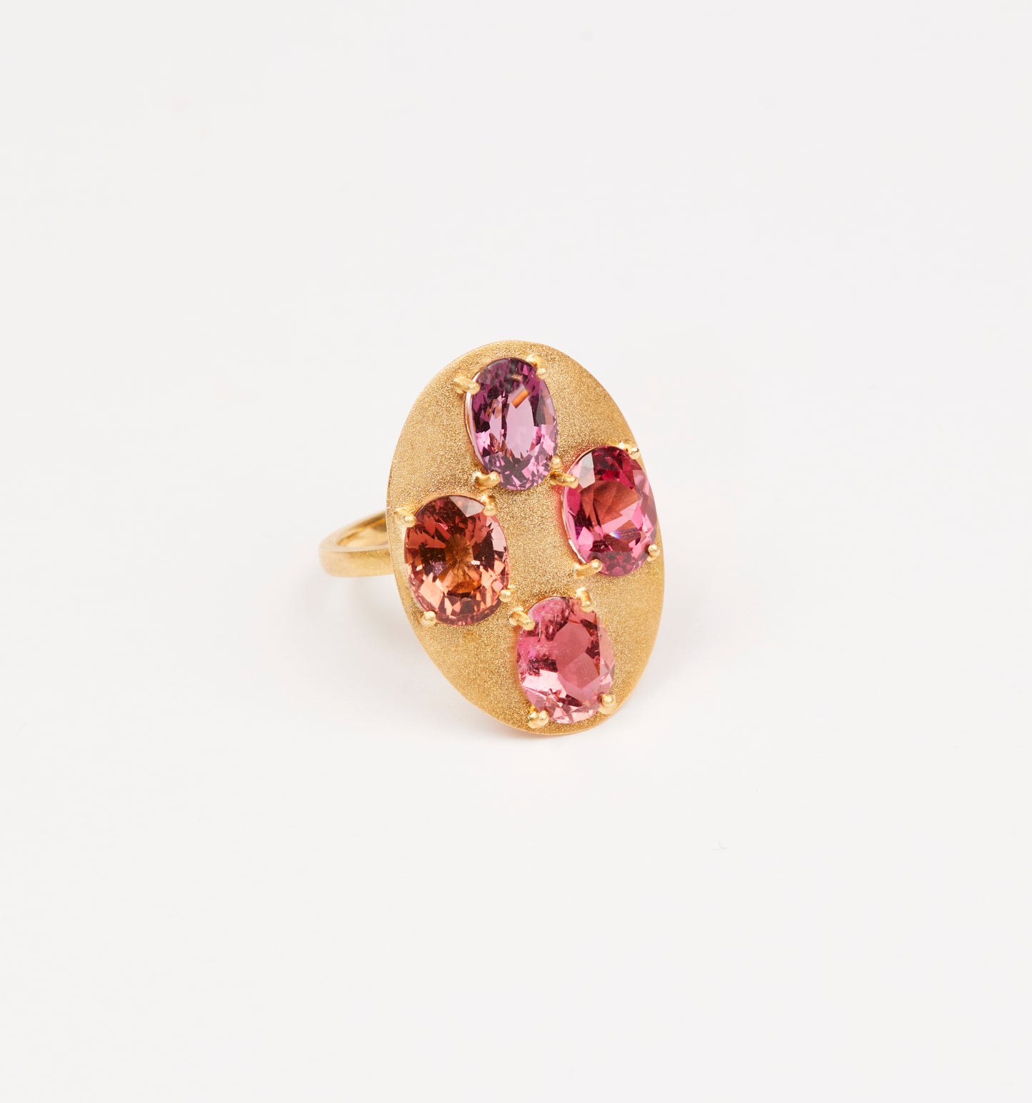 Pink Tourmaline Ring