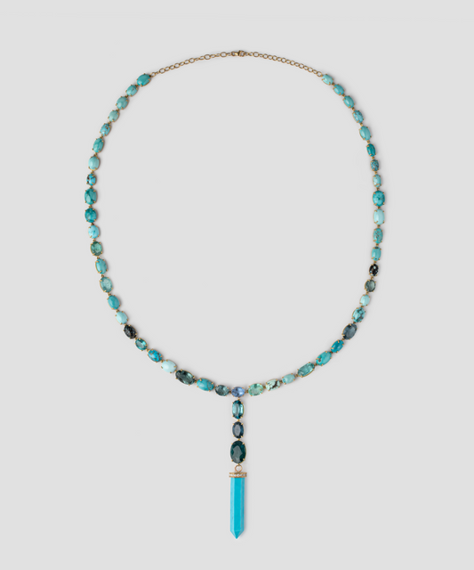 Turquoise Long Necklace