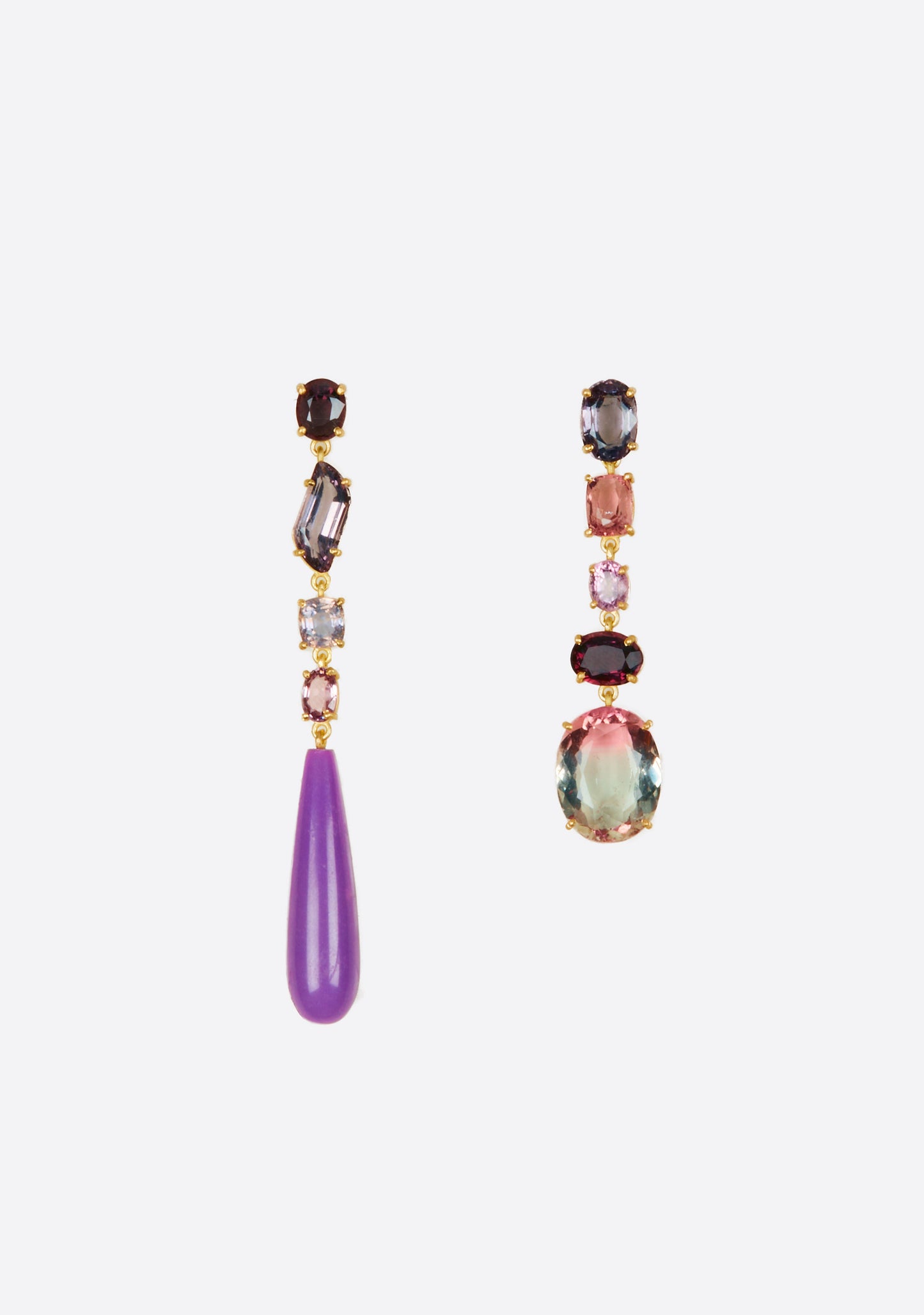 Purple Earrings