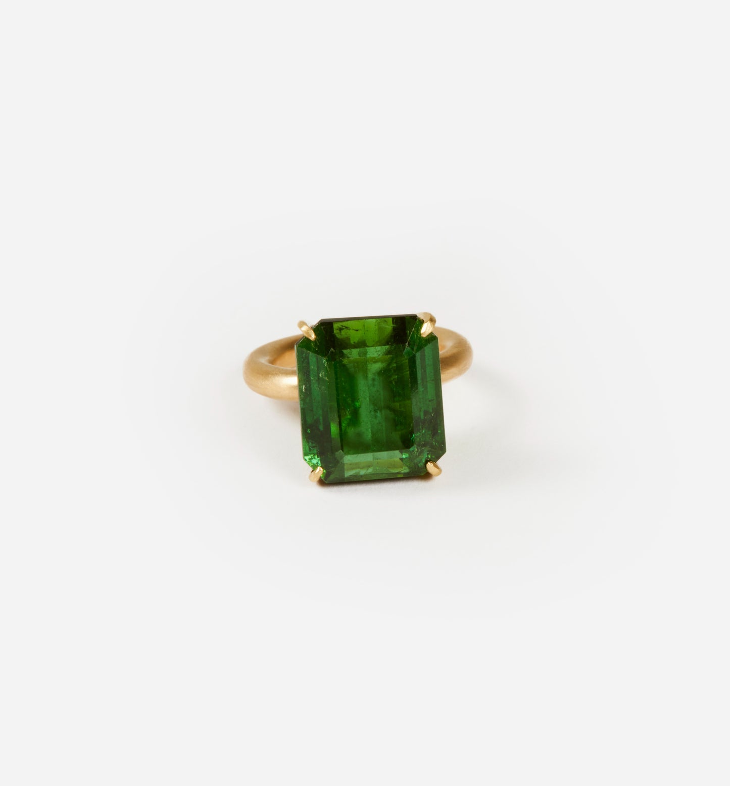 Green Tourmaline Ring