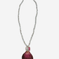 Tahitian Keshi Pearls with Bi Color Tourmaline and Shell