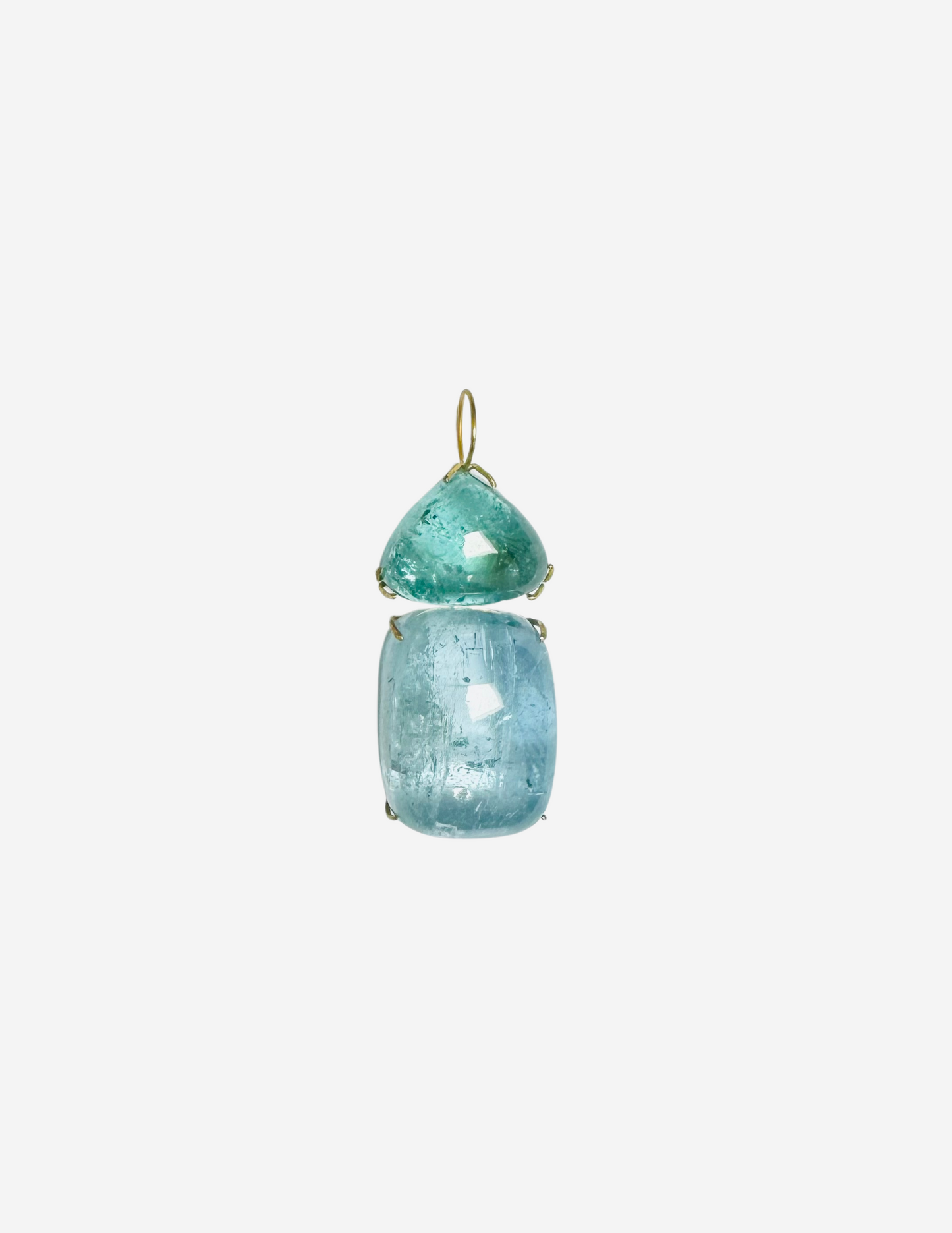 Tourmaline and Aquamarine Pendant