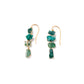 Emerald and Diamond Earrings