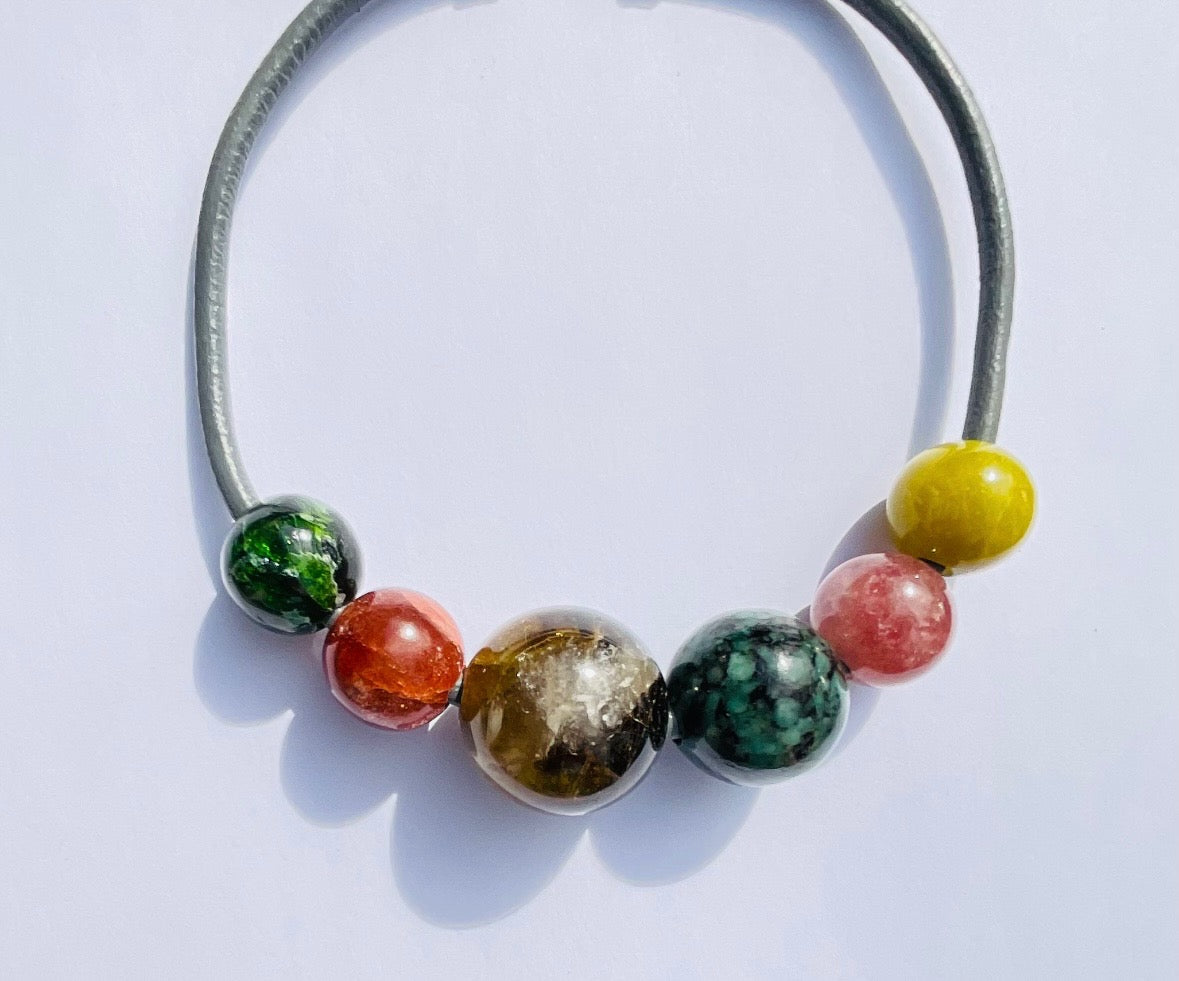 Gem Spheres Necklace
