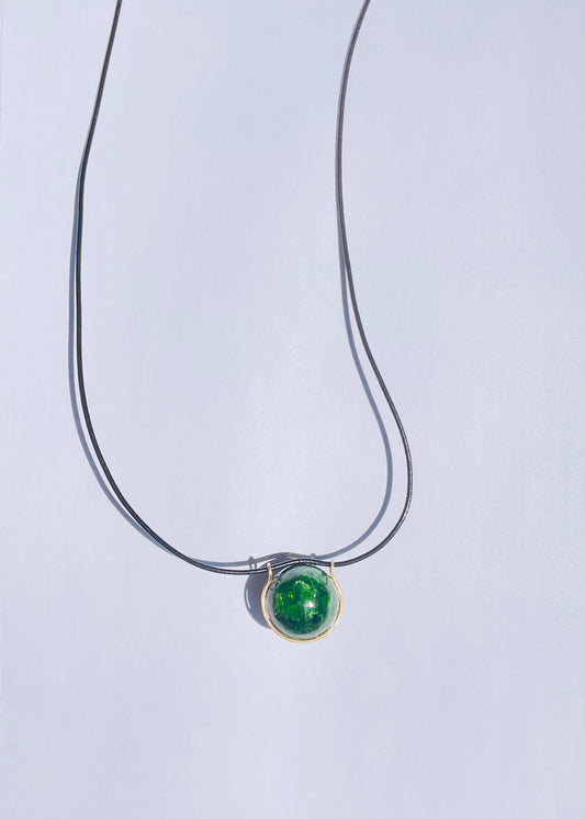Chrome Diopside Healing Sphere