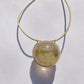 Green Tourmaline Quartz Healing Sphere