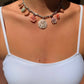Tahitian Keshi Pearls with Shells, Gems and Diamonds