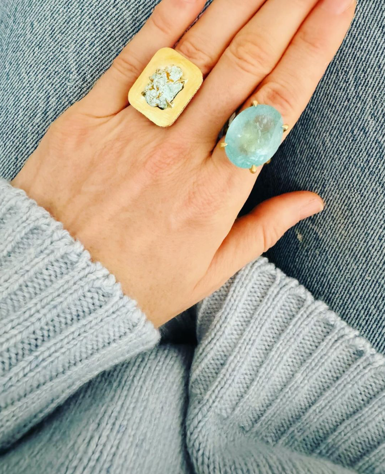 Aquamarine Ring