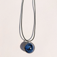 Sodalite Healing Sphere with Diamonds