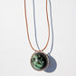Emerald Healing Sphere with Diamonds