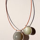 Double Diamond Mini Healing Spheres, Moonstones