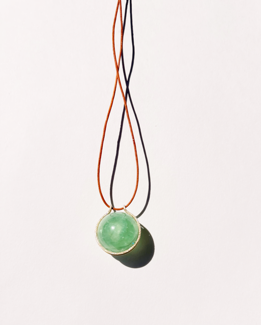 Fluorite Healing Sphere with Diamonds