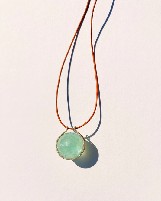 Fluorite Healing Sphere with Diamonds