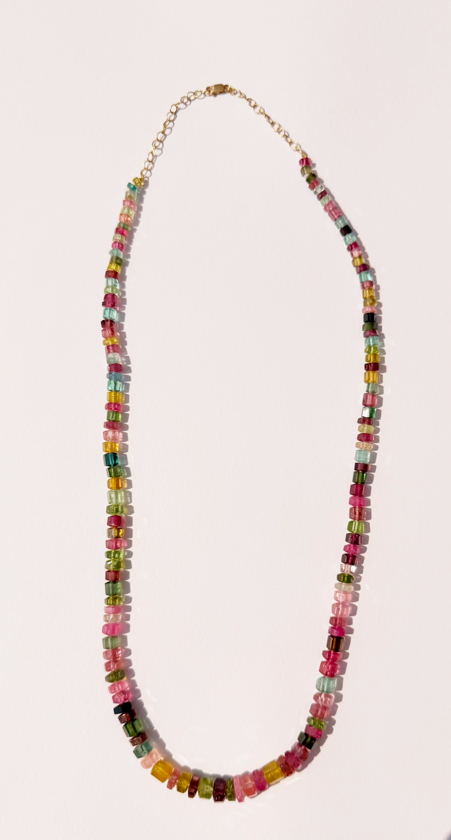 Tourmaline Beaded Necklace