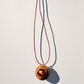 Spessartine Healing Sphere with Diamonds