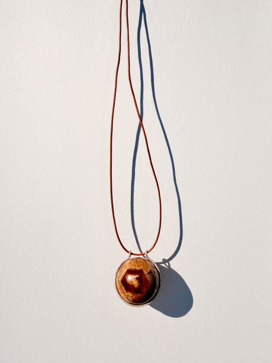 Spessartine Healing Sphere with Diamonds