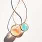 Double Diamond Healing Sphere, Morganite and Aquamarine