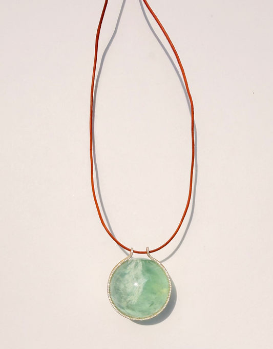 Fluorite Healing Sphere with Diamonds