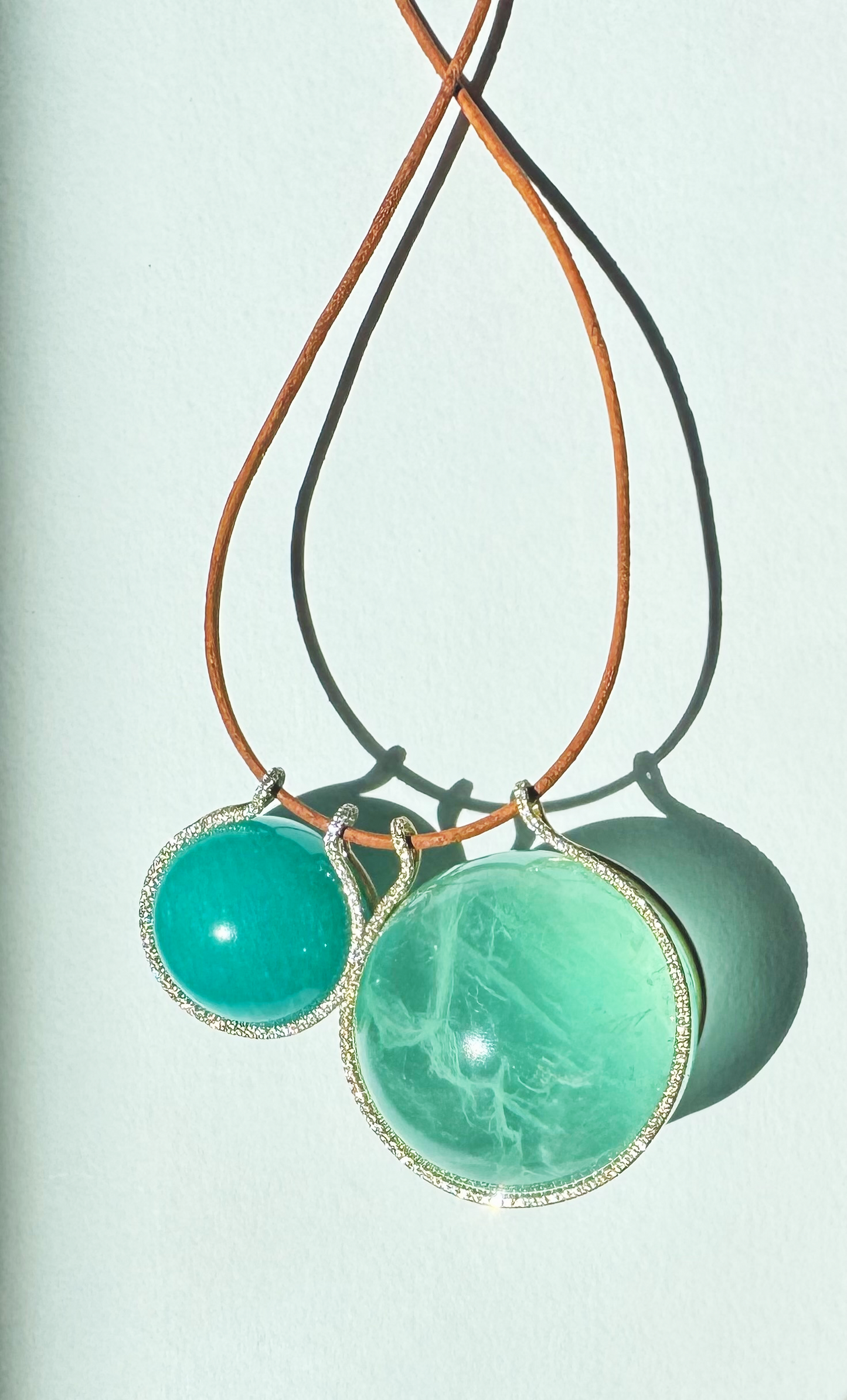 Double Healing Spheres with Diamonds
