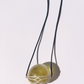 Libyan Desert Glass Healing Sphere in Diamond Basket