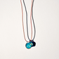 Very Mini Aquamarine Healing Sphere with Diamonds