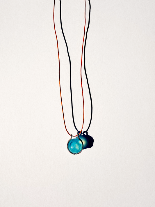 Very Mini Aquamarine Healing Sphere with Diamonds