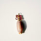 Shell Pendant with Spinel and Diamonds