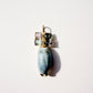 Shell Pendant with Spinel and Diamonds