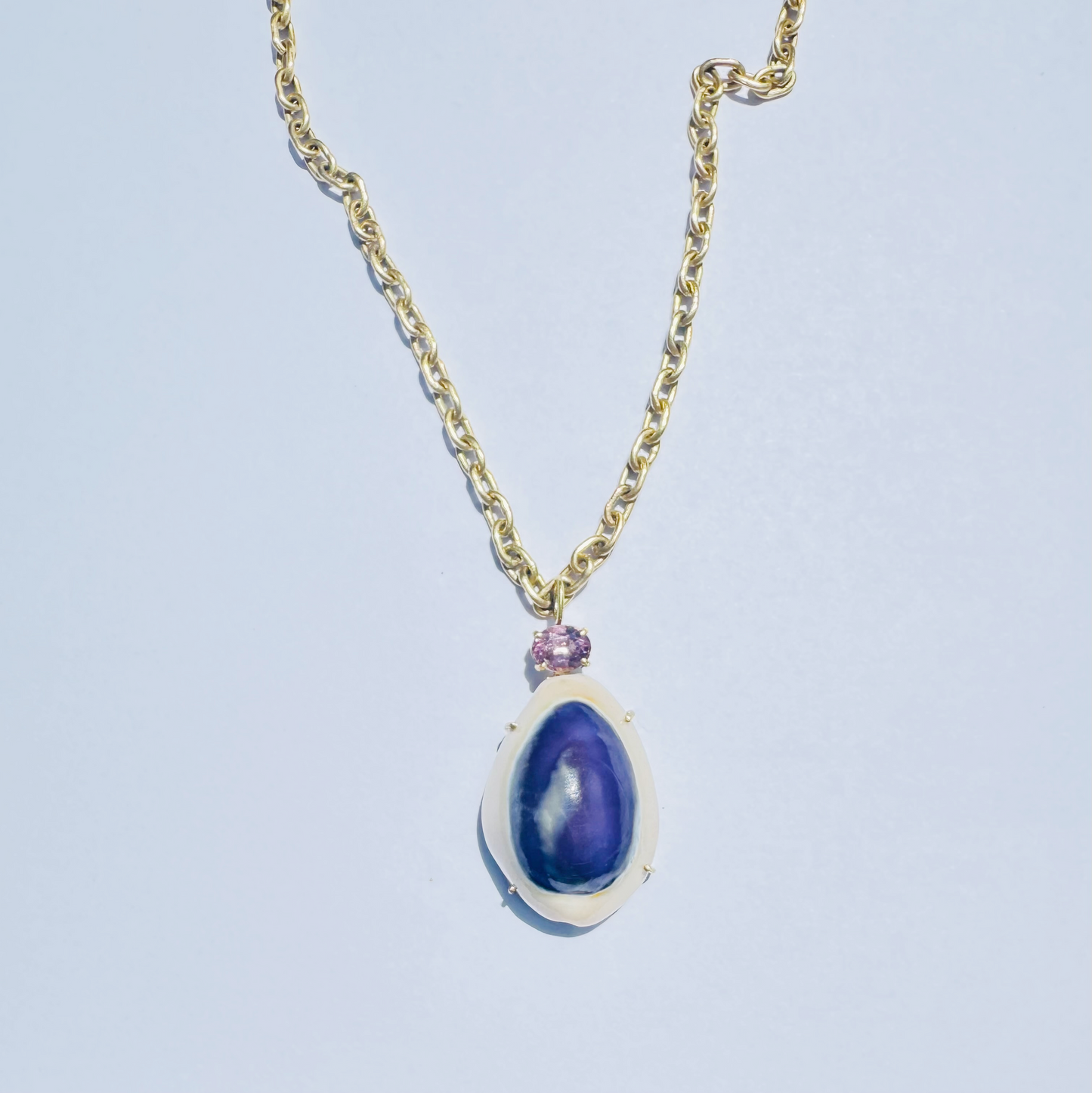 Shell with Spinel