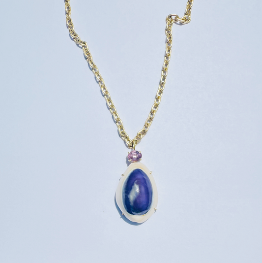 Shell with Spinel