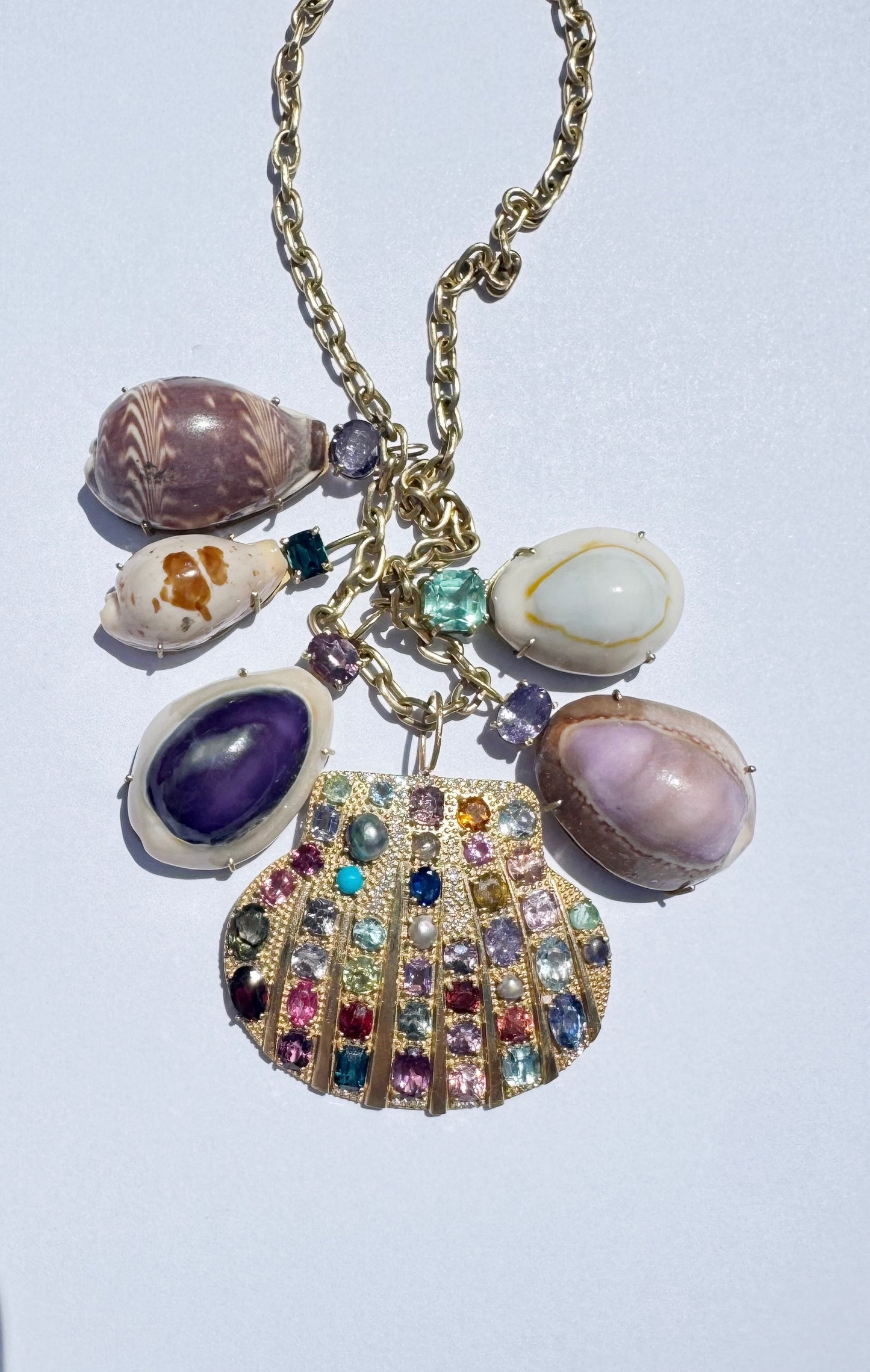 Shell with Spinel