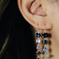 Sapphire and Spinel Earrings
