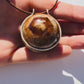 Spessartine Healing Sphere with Diamonds