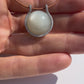 Mini Moonstone Healing Sphere with Diamonds
