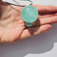 Aquamarine Healing Sphere with Faceted Aquamarine.