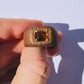 Tourmaline and Wood Ring