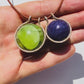 Double Diamond Healing Sphere, Grossular Garnet and Charoite