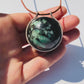 Emerald Healing Sphere with Diamonds