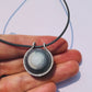 Mini Agate Healing Sphere with Diamonds