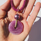 Ruby and Pearl Pendant