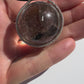 Chlorite in Quartz Healing Sphere with Diamonds