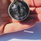 Tourmalinated Quartz Healing Sphere with Diamonds