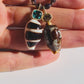 Shell with Tourmaline