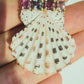 Shell Pendant with Spinel